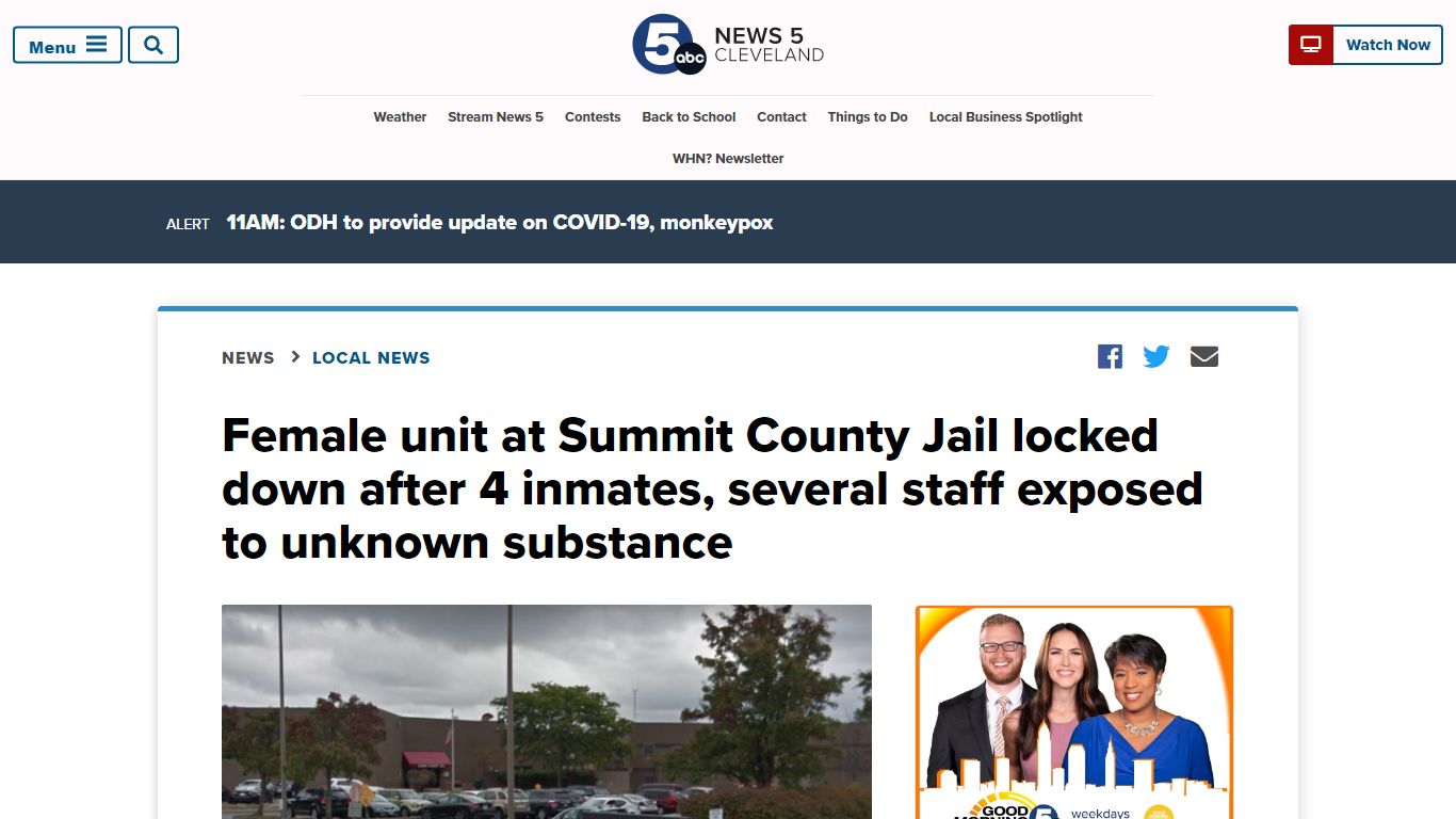 Female unit at Summit County Jail locked down after 4 ...